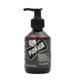 PRORASO Cypress & Vetyver shampoo per barba