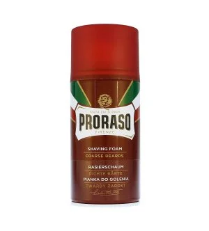 PRORASO Coarse Beards schiuma da barba per barbe dure