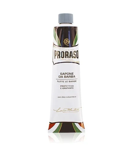 Blue sapone da barba con azione idratante in tubo 150 ml