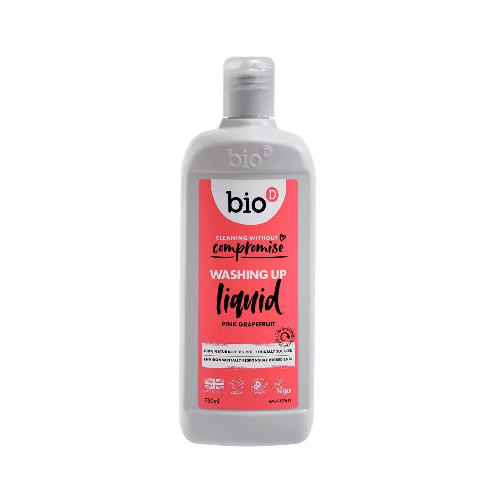 Bio-D Detergente per piatti con profumo di pompelmo ipoallergenico (750 ml)