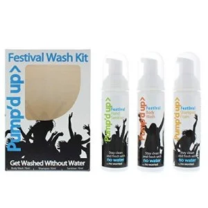 Pump’d UP Kit Disinfettante 99% (shampoo disinfettante, gel doccia e disinfettante per le mani) 3*70 g