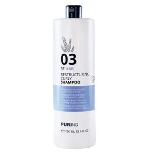PURING 03 Rehab Restructuring Curly Shampoo shampoo ristrutturante per capelli ricci e crespi