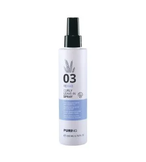 PURING 03 Rehab Curly Leave-In Spray spray senza risciacquo