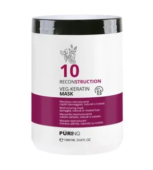 PURING 10 Reconstruction Veg-Keratin Mask maschera rigenerante