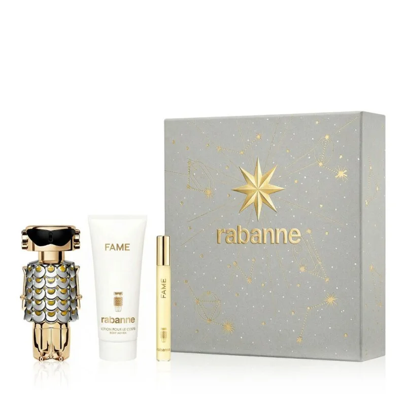Fame Eau de Parfum da donna 50 ml + EDP mini 10 ml + latte corpo 100 ml
