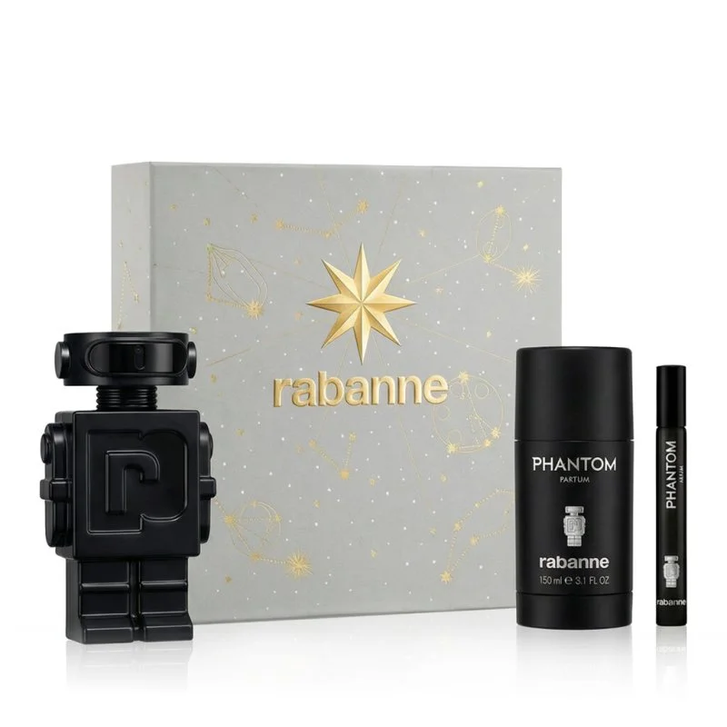 Phantom 100 ml + Deodorante spray 150 ml + Mini profumo da uomo 10 ml