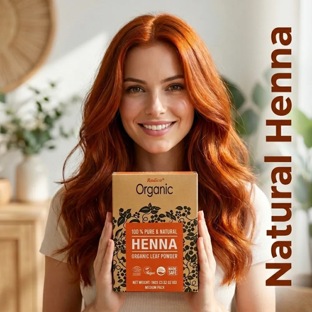 Radico Henné BIO (100 g) - per salute, lucentezza e forza