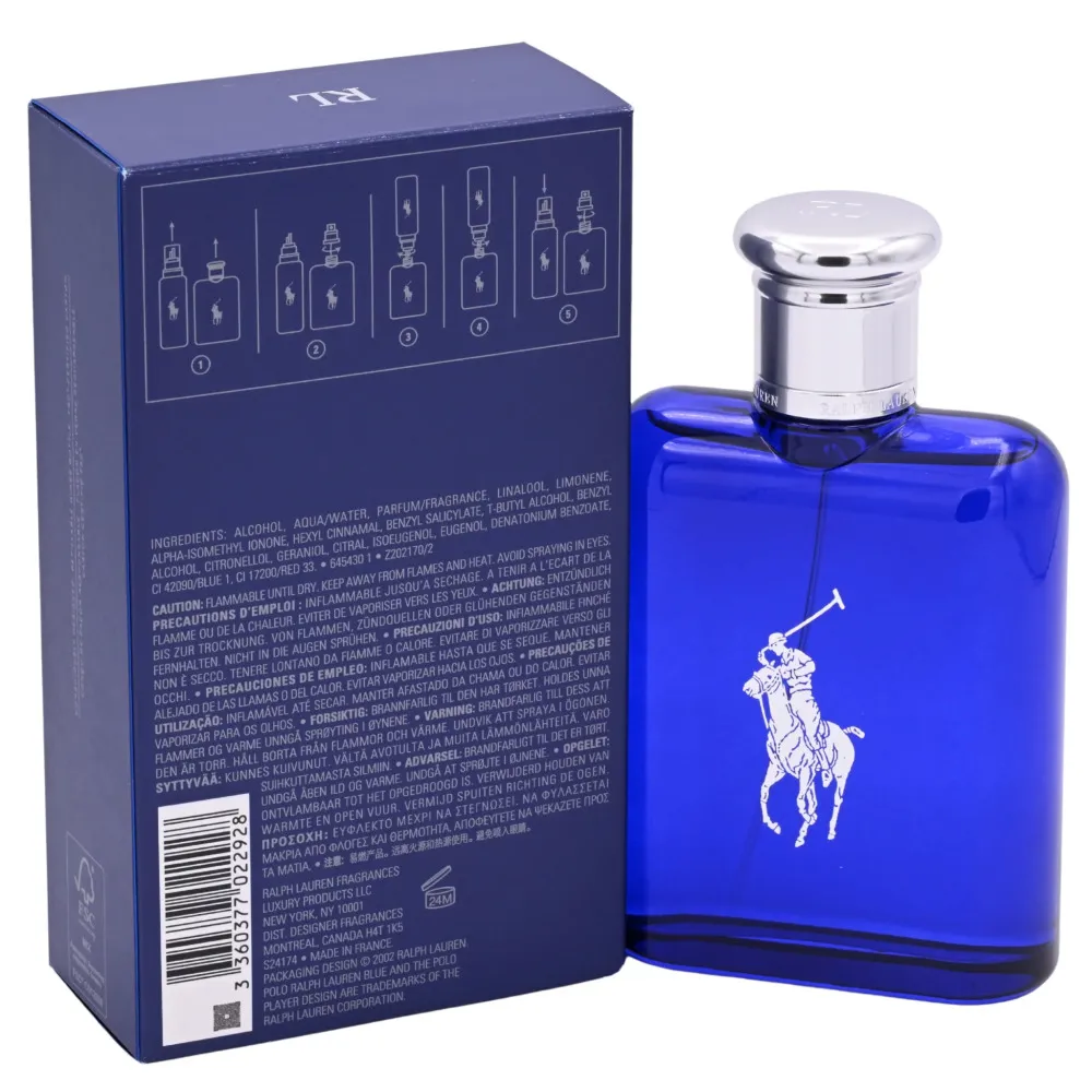 Polo Blue eau de toilette per uomo 125 ml