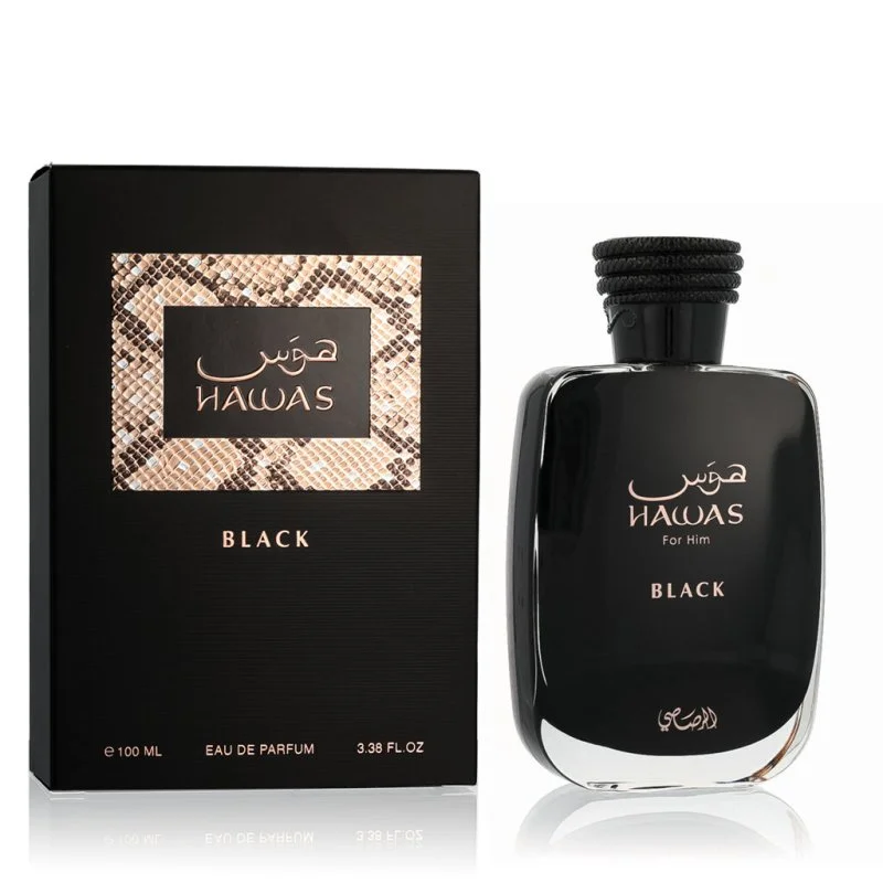 Hawas Black Eau de Parfum da uomo 100 ml