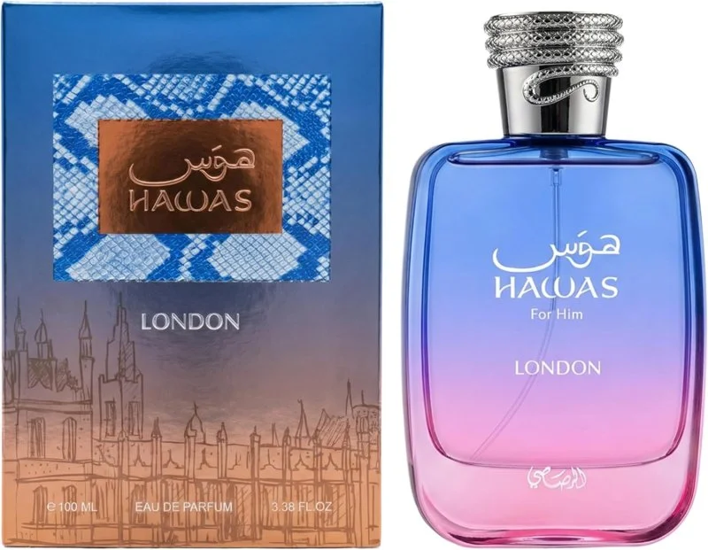 Hawas London Eau de Parfum da uomo 100 ml