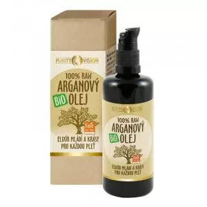 Purity Vision Olio di Argan biologico crudo 100 ml