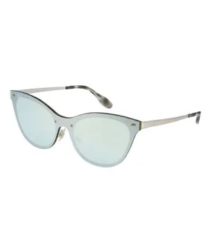 Ray-Ban RB3580N Blaze Cat Eye occhiali da sole 43x140 mm verdi da donna