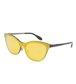 Ray-Ban RB3580N Blaze Cat Eye occhiali da sole 43x140 mm arancione dorato da donna