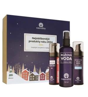 Renovality Original Series Prodotti più apprezzati del 2024 Siero al bakuchiol 30 ml + acqua di rose 100 ml + crema giorno con acido ialuronico