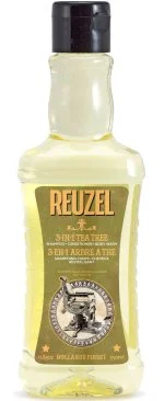 3 in 1 Tea Tree Shampoo-Balsamo-Bagnodoccia per uomo 350 ml
