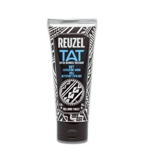 REUZEL TAT Buff Exfoliating Wash detergente esfoliante delicato per tatuaggi