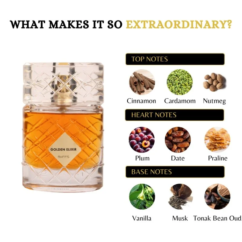 Golden Elixir estratto di profumo unisex 100 ml