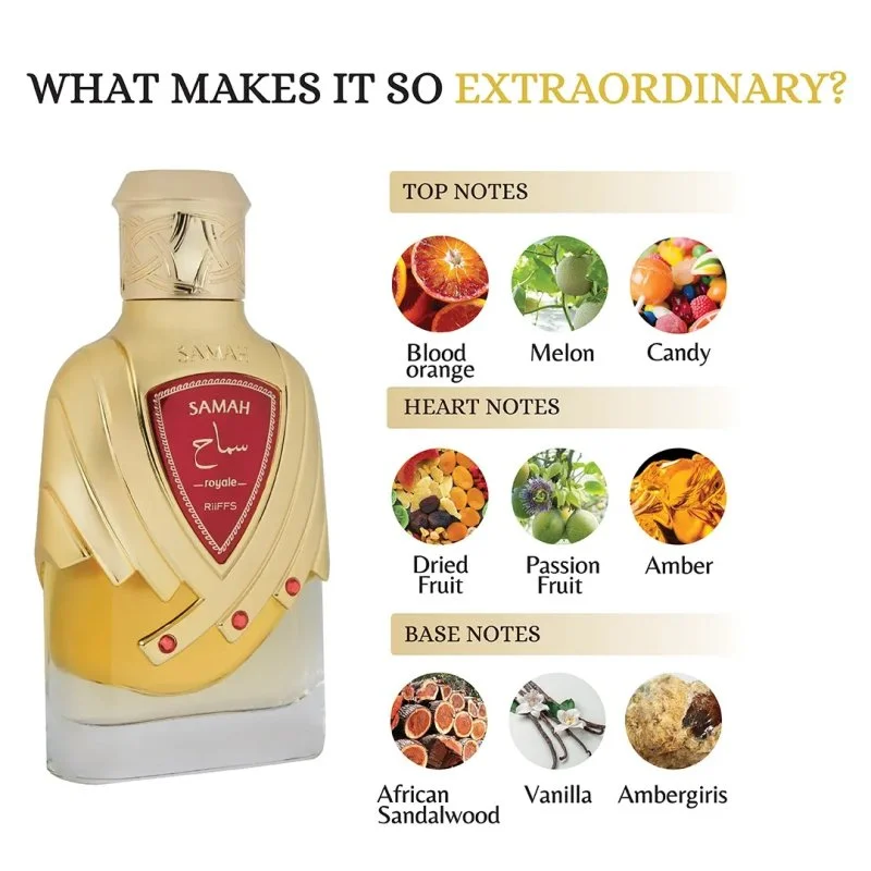 Samah Royale White W estratto di profumo 100 ml