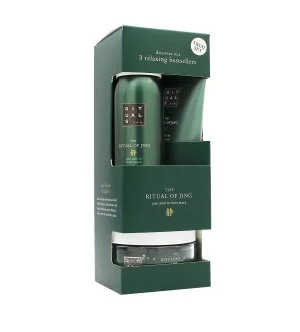 Rituals The Ritual of Jing set regalo gel doccia 50 ml + scrub corpo 125 g + crema corpo
