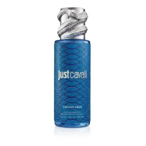 Roberto Cavalli Just Cavalli Vibrant Aqua spray per il corpo da donna