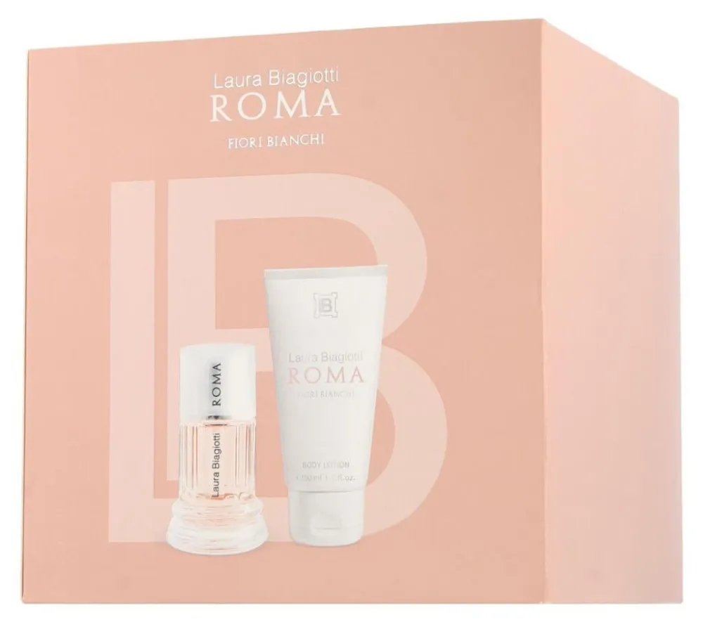 Roma Fiori Bianchi Eau de Toilette da donna 25 ml + BL 50 ml