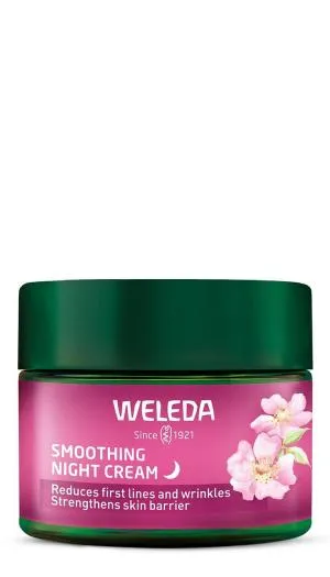 Weleda Crema notte illuminante Rosa selvatica e tè bianco