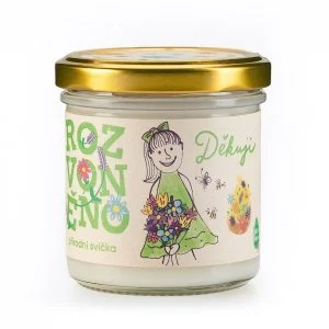 Rozvoněno Candela profumata - Grazie (130 ml) - con pompelmo, lime e bergamotto