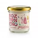 Rozvoněno Candela profumata - Unique Mom (130 ml) - con geranio, arancia e patchouli