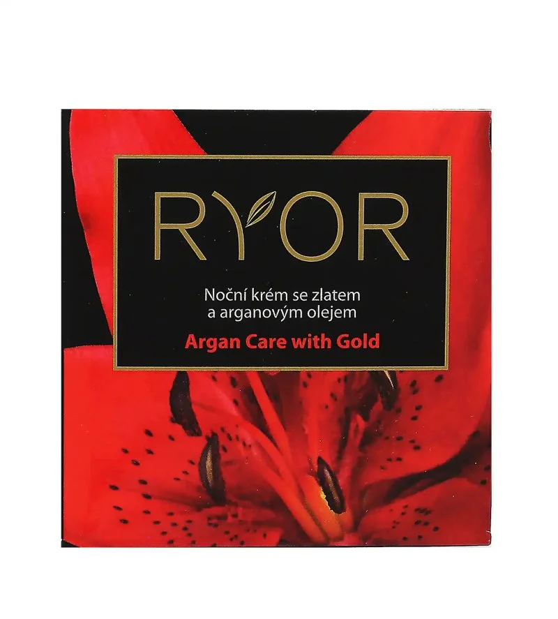 Argan Care with Gold crema notte con oro e olio di argan 50 ml