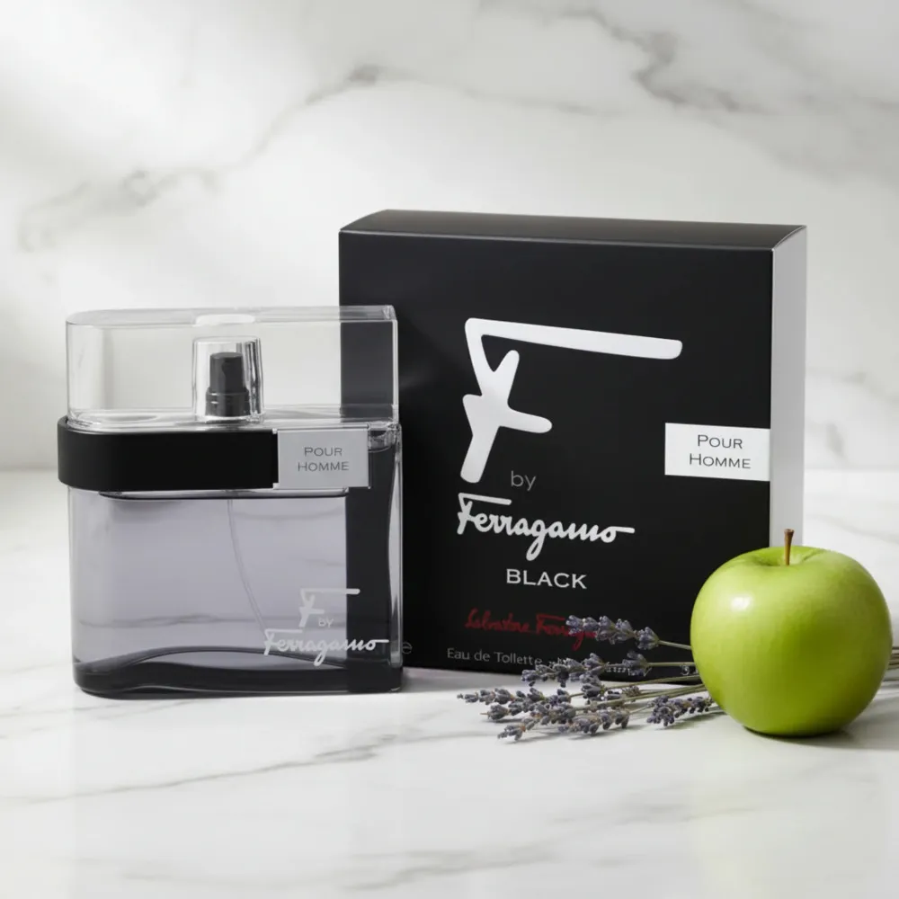 F by Ferragamo Black eau de toilette per uomo 100 ml