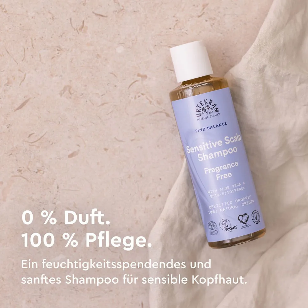 Urtekram Shampoo senza profumo 250ml BIO, VEG