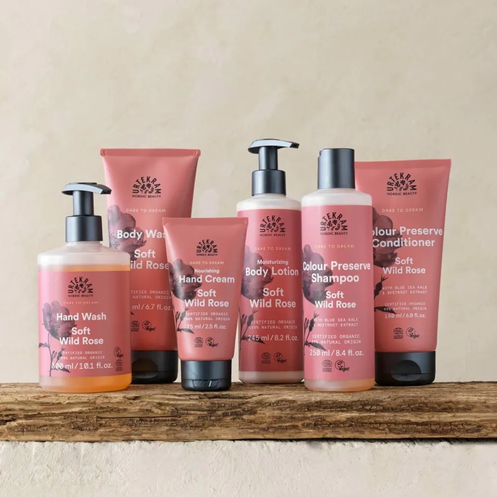 Urtekram Shampoo alla rosa selvatica 500ml BIO