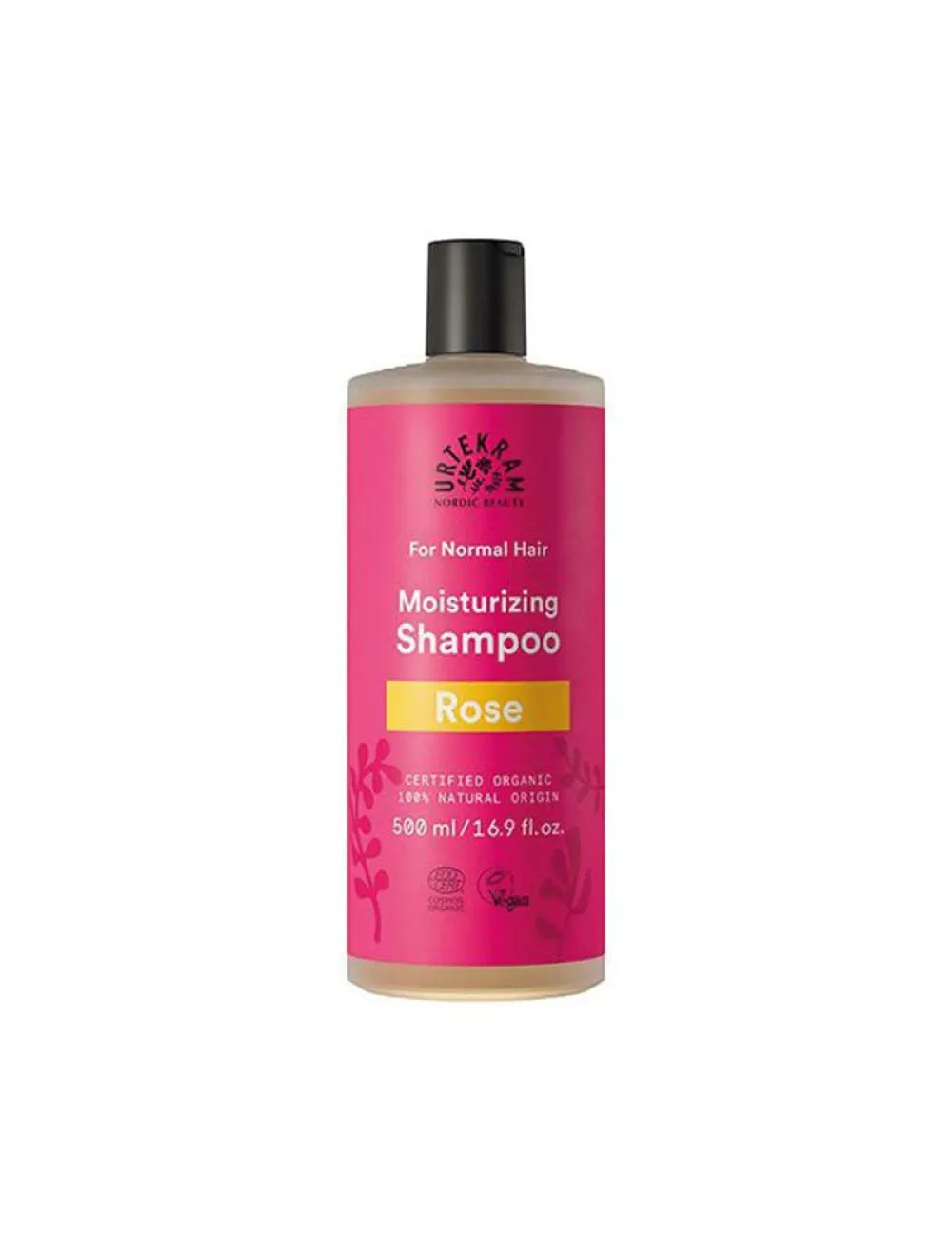 Urtekram Shampoo rosa 500ml BIO, VEG