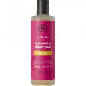 Urtekram Shampoo rosa - capelli secchi 250ml BIO, VEG