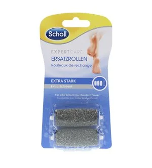 Scholl Velvet Smooth testine di ricambio con cristalli di diamante extra abrasive 2 pz