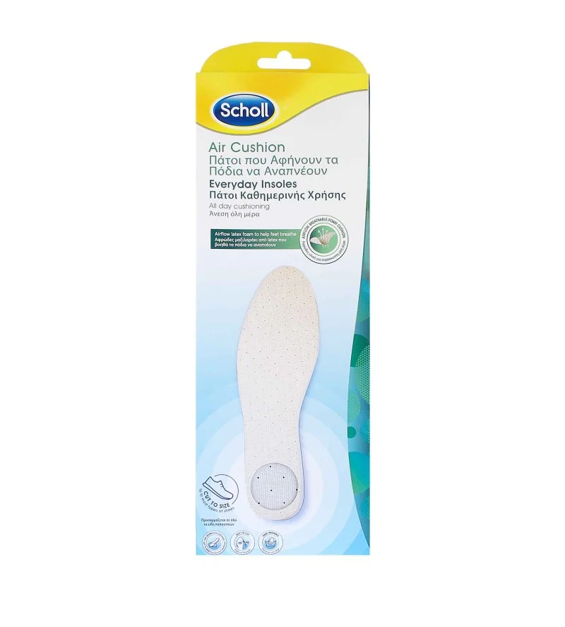 Air Cushion Everyday Insoles solette con schiuma in lattice Airflow 1 paio