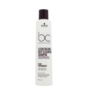 Schwarzkopf BC Clean Balance Deep Cleansing Shampoo shampoo detergente profondo per tutti i tipi di capelli