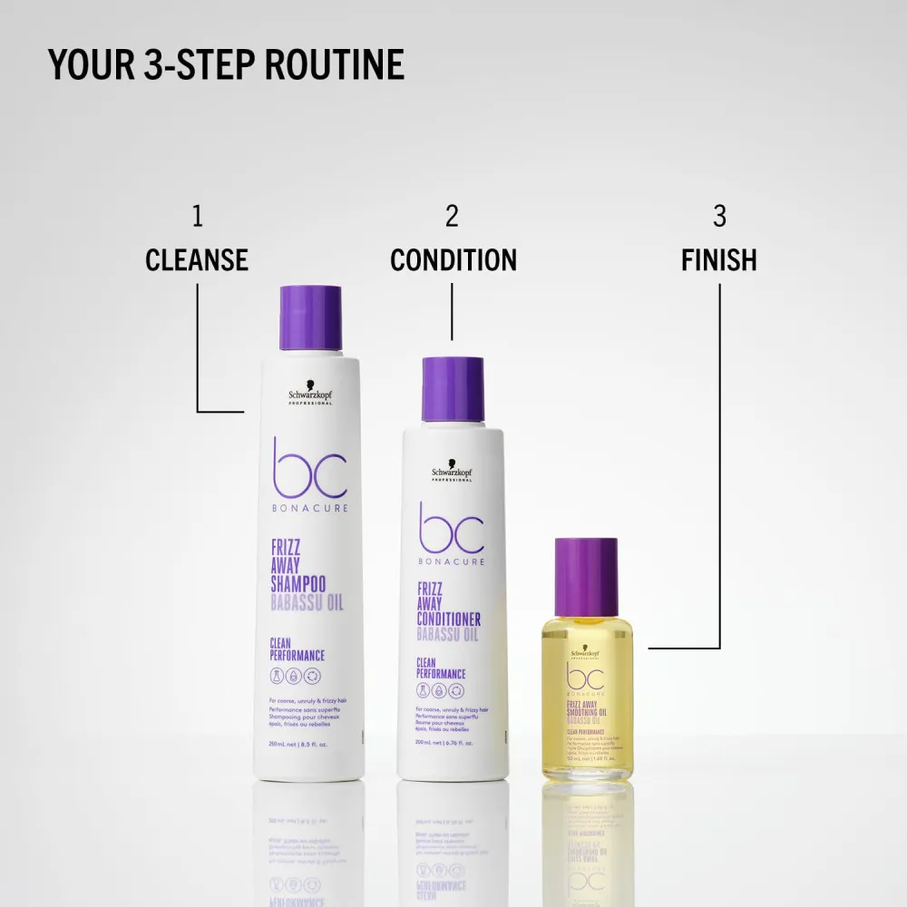 Professional BC Frizz Away Conditioner balsamo per capelli indisciplinati e crespi 200 ml