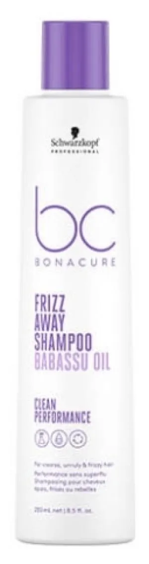 Schwarzkopf BC Frizz Away Shampoo shampoo per capelli ribelli e crespi