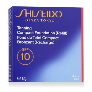 Shiseido Fondotinta Compatto Abbronzante SPF 10 Ricarica (Honey) 12 g
