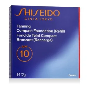 Shiseido Fondotinta Compatto Abbronzante SPF 10 Ricarica (Bronzo) 12 g