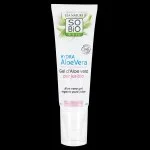 SO’BiO étic Gel di Aloe Vera - ipoallergenico BIO (125 ml) - idratazione intensiva e azione lenitiva sulla pelle