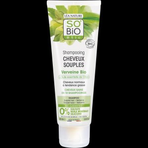 Shampoo delicato alla verbena e limone BIO (250 ml) - ideale per capelli grassi