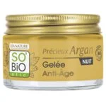 SO’BiO étic Anti-age Precieux Argan Gel notte BIO (50 ml) - rigenera e leviga la pelle