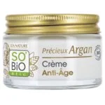 SO’BiO étic Anti-age Precieux Argan Crema giorno BIO (50 ml) - idrata, rassoda e illumina la pelle