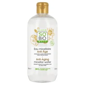 SO’BiO étic Precieux Argan Acqua micellare anti-età BIO con acido ialuronico (500 ml) - con acido ialuronico
