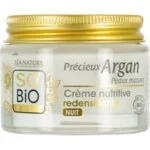 SO’BiO étic Anti-age Precieux Crema notte nutriente e rassodante GOLD BIO (50 ml) - ideale per pelli mature
