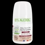 SO’BiO étic Deodorante roll-on idratante 24h al latte d'asina - ricaricabile BIO (50 ml) - anche per pelli sensibili