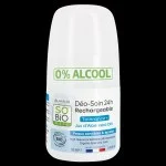 SO’BiO étic Deodorante roll-on 24h - Tolerance+ con Aloe vera BIO (50 ml) - efficace fino a 24 ore