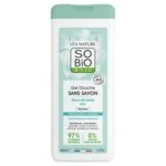 SO’BiO étic Gel doccia SENZA SAPONE al fiore di loto BIO (650 ml) - ideale per la pelle secca e sensibile